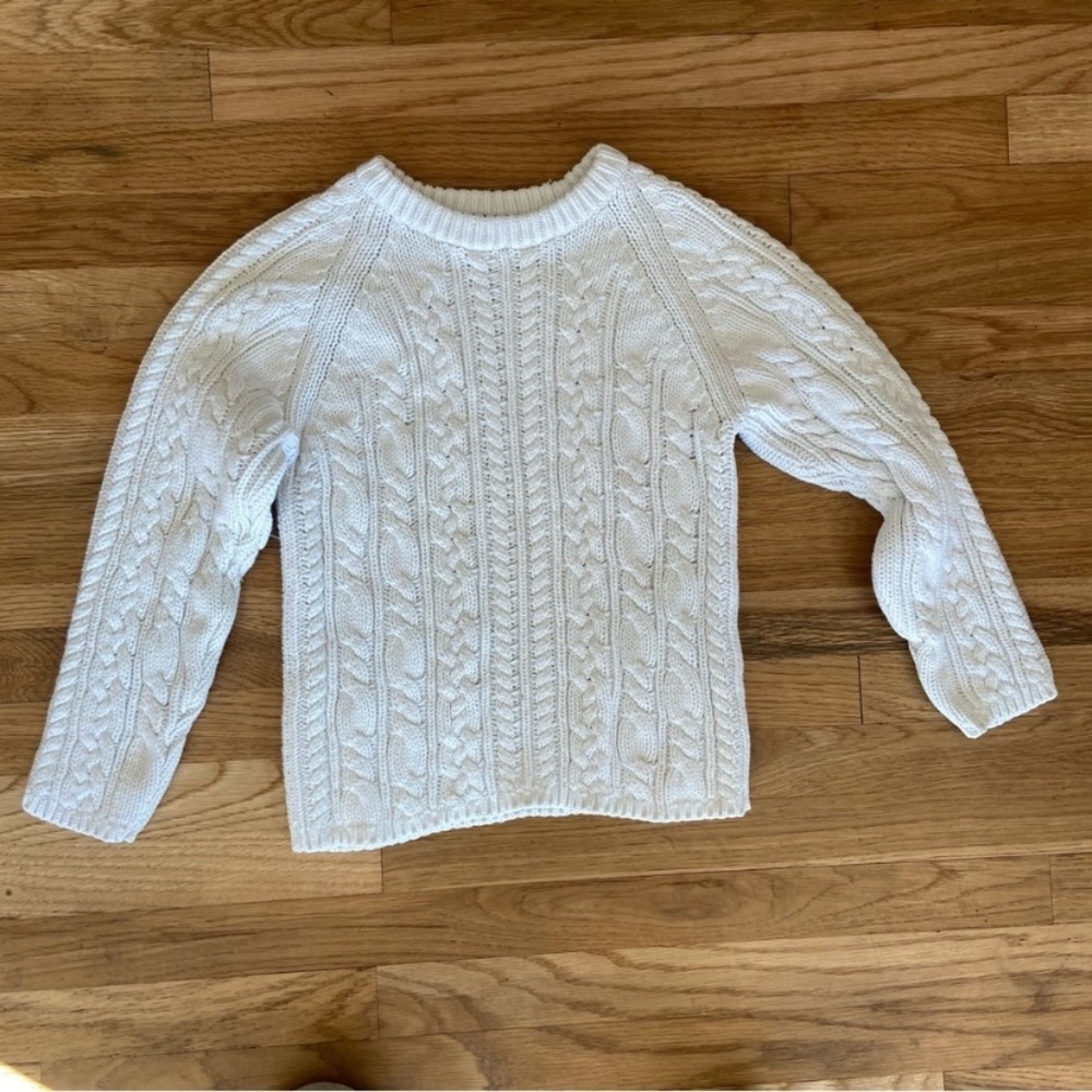 Rugged Bear Cable Knit Sweater Size 6/7